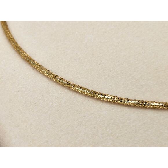 Veronese QVC Sterling Silver 925 Italy Vermeil Necklace 16 - 18''L - Picture 7 of 13